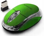 Traadita hiir Harrier EXTREME XM105G, 2,4 GHz, USB, roheline, v&auml;ike