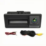 Kulumiskindel tagumise ukse k&auml;epide koos kaameraga, juhtmega, must, LS8032, CVBS-AHD720P