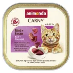 Animonda Carny Adult m&auml;rg kassitoit veise- ja faasanilihaga, 85 g