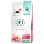 Koiratoit Opti Meal Adult Medium Breed kalkuni lihaga 12 kg