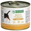 Koeratoit Nature's Protection veise- ja kalkunilihaga, 200 g