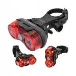 Jalgratta tagumine tuli 2 LED 0,5 W veekindel patareidega
