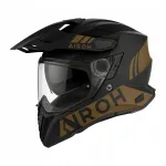 Motorratturi kiiver AIROH COMMANDER Carbon koos Pinlockiga