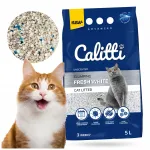 CALITTI Fresh White bentoniitliiv kassidele, 5 l, kokkukleepuv