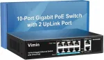 VM-GS0820P kommutaator, 8 porti