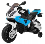 Laste elektriauto BMW S1000 RR, sinine, abiratastega