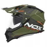 Krossi-enduro kiiver NoxN312 Pinlock s&uuml;steemiga, ECE-06, XS, sobib interkomile
