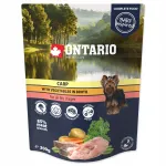 Koerakonservid ONTARIO karpkalast ja k&ouml;&ouml;giviljadest puljongis, 300 g