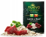 Nuevo t&auml;iskasvanutele m&otilde;eldud koeratoit lambaliha- ja veiselihaga, 400 g