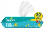 Pampers Fresh Clean niisked salvr&auml;tikud 12 x 80 tk