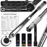 Rataste momendiv&otilde;ti 1/2 28-210Nm kalibreerimissertifikaadiga CRV Lock