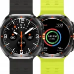 Nutikell WATCH TALK MENU PL, IP67, must, 2 rihmaga