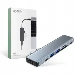 USB-C adapter SD, MicroSD ja HDMI-ga MacBook M1/M2/M3-le