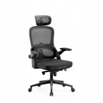 Kontoritool DIABLO V-Light, ergonoomiline, must, p&ouml;&ouml;ratava alusega