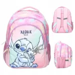 Laste kolmeosaline VADOBAG seljakott Stitch motiiviga