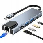 USB-C RJ-45 v&otilde;rgukaart MacBook Air/Pro/Neo jaoks
