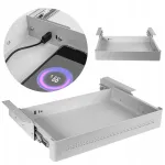 Sahtli t&uuml;&uuml;pi riiul USB-ga, 8 kg, 48x26 cm, Spacetronik, hall
