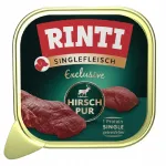 RINTI Singlefleisch Exclusive koerakonserv hirveliha lisandiga, 150 g