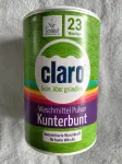 CLARO KUNTERBUNT pesupulber, 23 pesukorda, 650 g, Saksamaalt