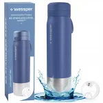 Filtriga joogipudel Wessper B2, 1 l, teras, kooli jaoks