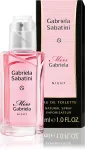 Tualettvesi GABRIELA SABATINI MISS GABRIELA NIGHT 30 ml