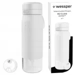 Wessper B2 Actitex 700 ml klaasist veepudel filtriga, ninaga