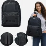 Seljakott Big Star RR574119, must, unisex, pol&uuml;ester, A4, 41&times;29&times;12 cm