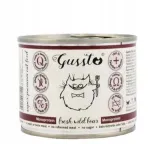 Gussto FRESH WILD BOAR kassitoit, 200 g, monovalk