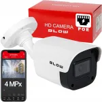 V&auml;ljas IP kaamera 4MPx, POE, IR kuni 30 m, 2.8 mm objektiiv, heli, IP66