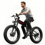 Elektrijalgratas DUKAWey BTS-6, 2000W, 48V, 17,5Ah, 120 km, 26x4.0" laiad rehvid
