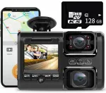 Uber Bolt takso videoregistraator, 2 kaamerat, 128GB SD, SONY 2160P