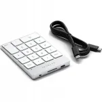 Juhtmevaba alumiiniumist numbriklaviatuur Satechi, Bluetooth, PC/Mac