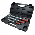 Kumerate teleskoopvartega key-kinnituskomplekt 1/4", 3/8", 1/2" (3 tk)