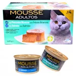 M&auml;rg kassitoit mousse 4 x 85g kalamaitsega t&auml;iskasvanud kassidele