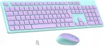 Traadita klaviatuur ja hiir LEADSAIL QWERTY IT vastuv&otilde;tjaga