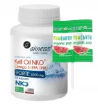 Toidulisand Aliness Krill Oil NKO Omega3 astaksantiiniga, 1000 mg, 60 kapslit