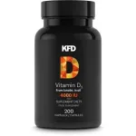 KFD D3-vitamiini toidulisand 4000 IU 200 kapslit