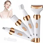 4in1 naiste epilaator ja raseerija, veekindel, USB