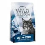 Wild Freedom Vast Oceans teraviljavaba kuiv kassitoit l&otilde;hega, 6,5 kg