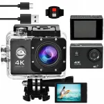 4K UHD spordikaamera veekindel 30 m 170&deg;