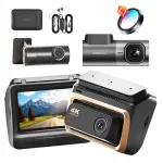 Videoregistraatorite komplekt DDPAI Z60 Pro 4K MINI2X-ga, tagakaamera ja 4G mooduliga