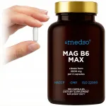 Magneesiumtsitraat MAG B6 MAX 1000 mg, 100 kapslit