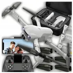 F10 4K UHD WiFi HD RC droon 2000 m FPV GPS LED-tulega