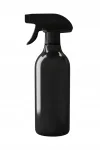 Plastist pihustipudel, 500 ml, must, APC kemikaalidele