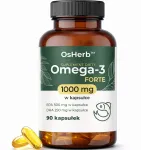 Omega 3 kala&otilde;li OsHerb 2000 mg, 90 kapslit, EPA 1000 mg, DHA 500 mg