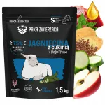 Kuiv koeratoit Paka Zwierzaka lambalihaga ja suvik&otilde;rvitsaga, 1,5 kg