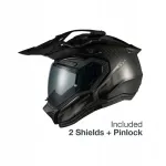 Motojalgratturi kiiver Nexx X.Rally Zero Pro Carbon, suurus M