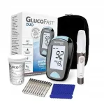 GLUCOFAST Du Set gl&uuml;koosim&otilde;&otilde;tur veresuhkru m&otilde;&otilde;tmiseks