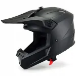 Motoringratturi kiiver WOLF Crossride, mattmust, suurus M