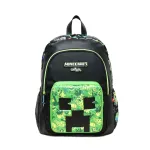 Minecraft must seljakott reljeefse Creeper mustriga